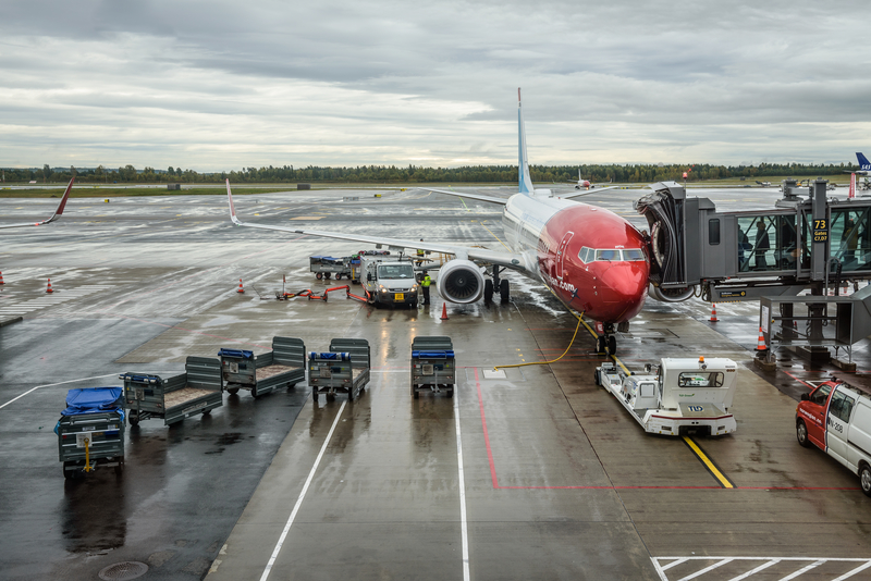 OSL Airport is a hub for Norwegian Air Shuttle.
